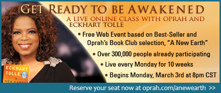 10 Free Weekly Live Events with Eckhart Tolle and Oprah
