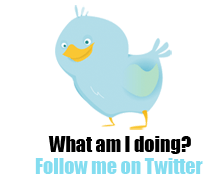 Follow Me on Twitter! Follow Me on Twitter!
