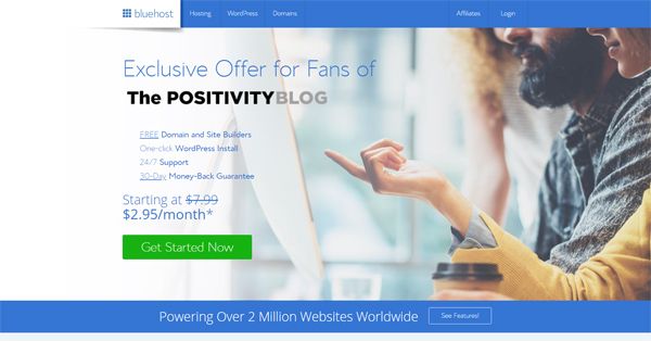 Bluehost exclusive offer