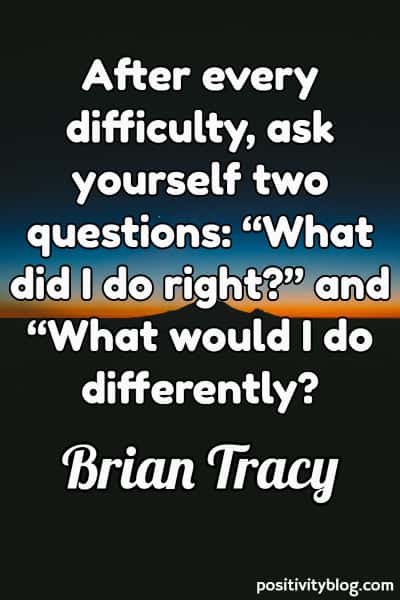 Deep Quote by Brian Tracy