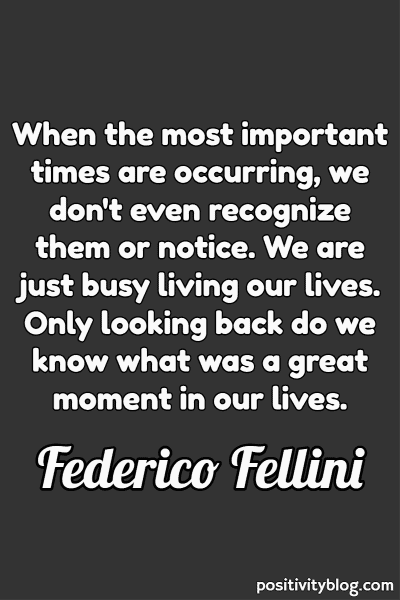 A quote by Federico Fellini.