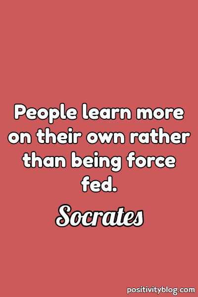 Education Quote by Socrates