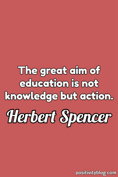 A quote by Herbert Spencer.