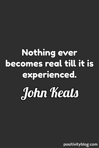 Education Quote by John Keats