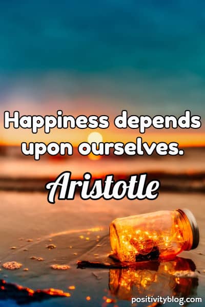 A quote by Aristotle.