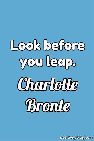 A quote by Charlotte Bronte.
