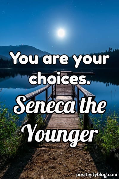 A quote by Seneca the Younger.