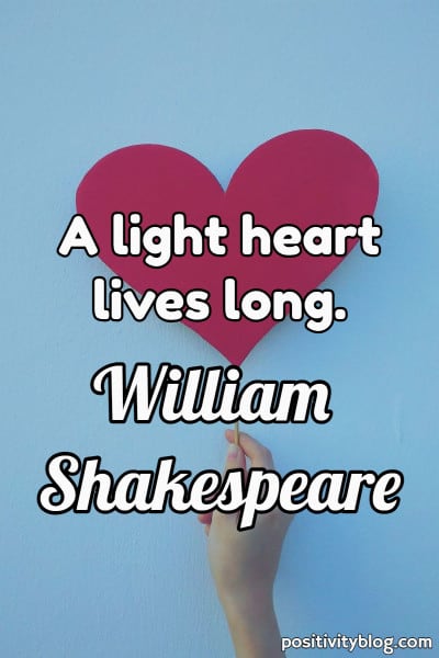 A quote by William Shakespeare.