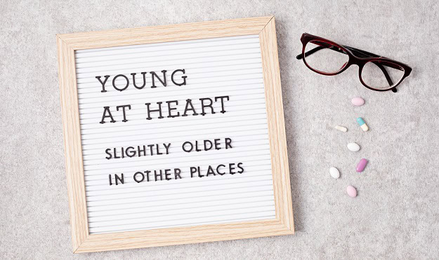 A letter board.