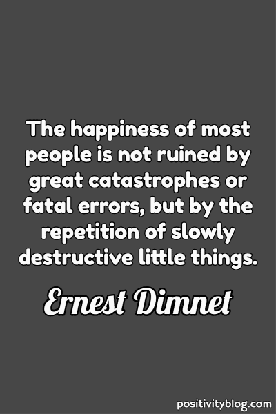 A quote by Ernest Dimnet.