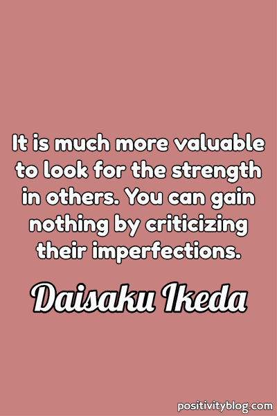 A quote by Daisaku Ikeda.