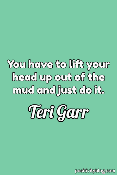A quote by Teri Garr.