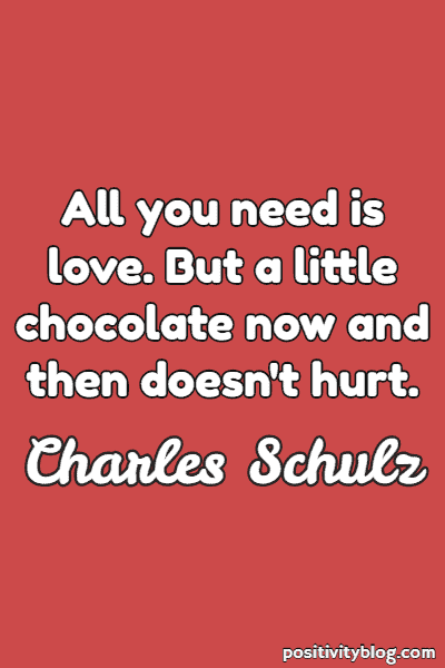 Love Quote by Charles Schultz