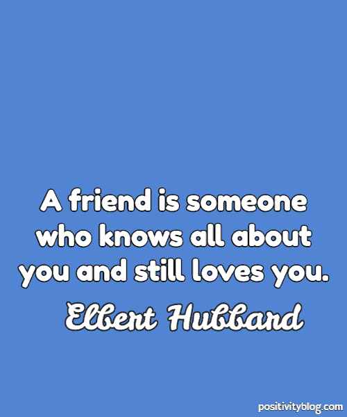 Love Quote by Elbert Hubbard