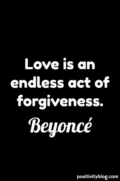 Love Quote by Beyonce