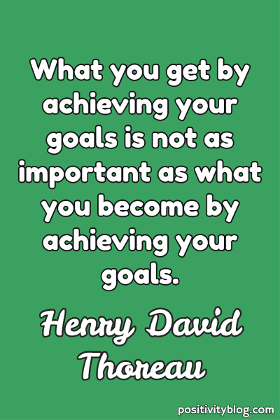Monday Motivation Quote by Henry David Thoreau