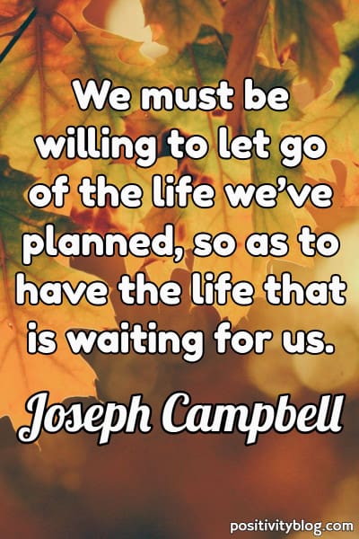 Moving Forward Quote by Joseph Campbell