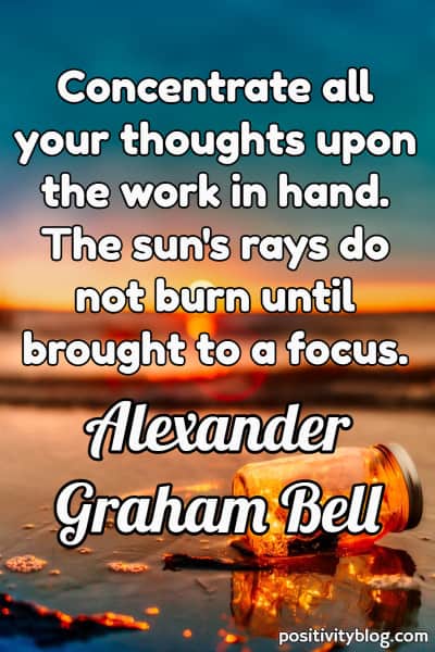 Moving Forward Quote by Alexander Graham Bell