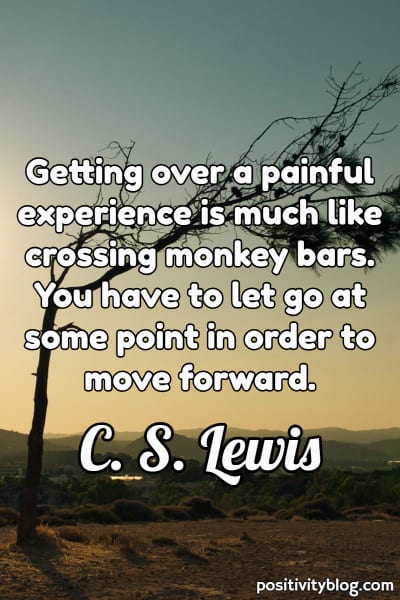 A quote by C.S. Lewis.