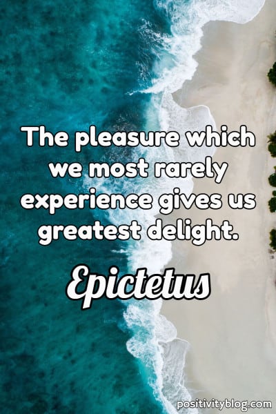 Quote by Epictetus.