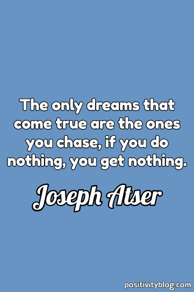 A quote by Joseph Atser.
