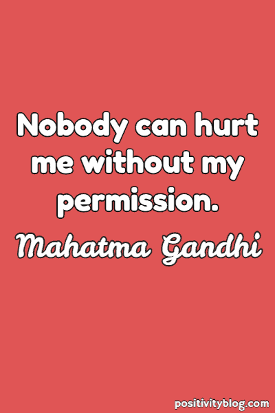 Relationship Quote by Mahatma Gandhi