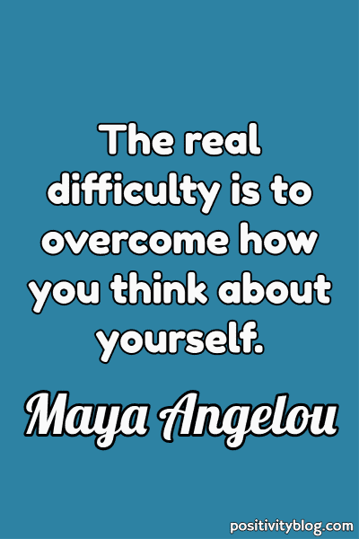 Short Quotes by Maya Angelou