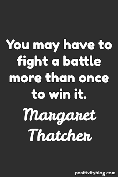 Stay Strong Quotes by Margaret Thatcher