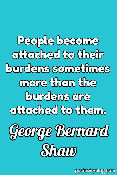 Quote on Stress by George Bernard Shaw