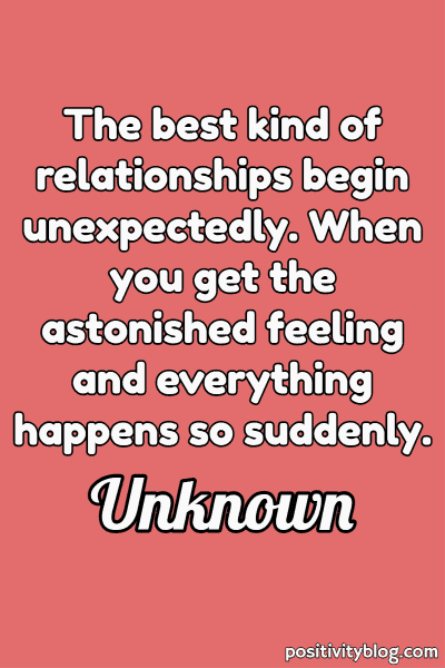 unexpected love quotes for him