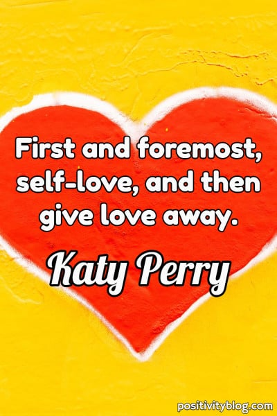 A quote by Katy Perry.