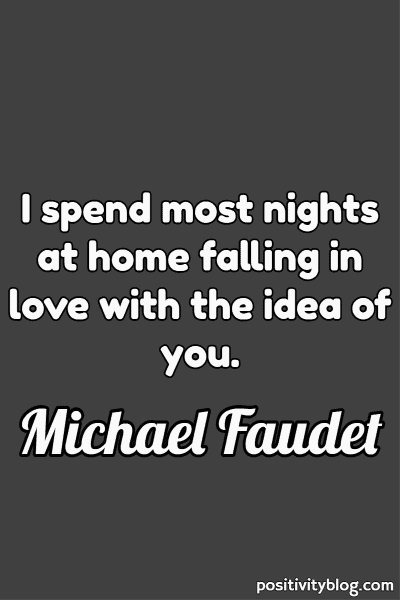 A quote by Michael Faudet.