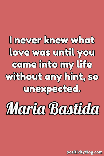 A quote by Maria Bastida.