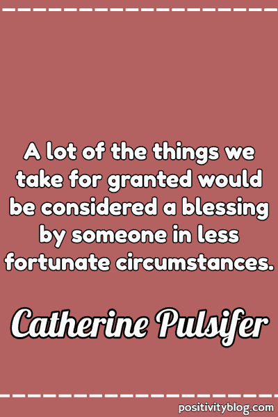 A Wednesday blessing by Catherine Pulsifer.