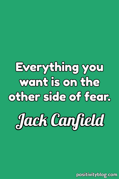 Word of Encouragement by Jack Canfield